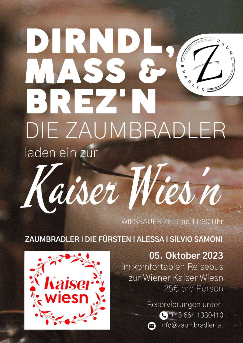 DIRNDL, MASS &&nbsp;BREZ’N